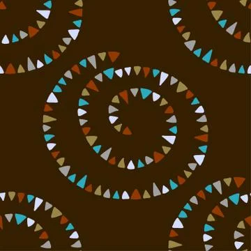 Ornamental seamless pattern can be used for wallpaper, website background, te Stock Illustration