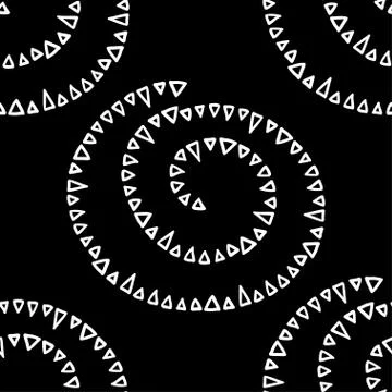 Ornamental seamless pattern can be used for wallpaper, website background, te Illustrazione stock