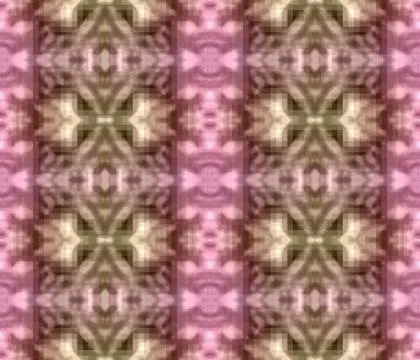 Ornamental seamless pattern - mosaic Stock Illustration