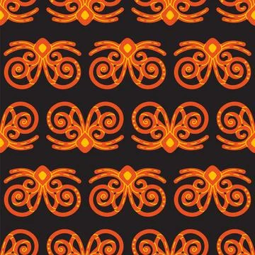 Ornamental seamless pattern vector abstract background 스톡 일러스트
