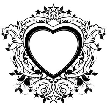 Ornamental shield Illustrazione stock