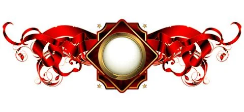 Ornamental shield Stock Illustration