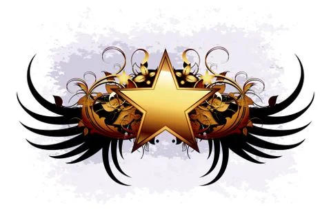 Ornamental shield Stock Illustration