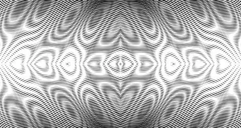 Ornamental striped abstract vector texture of lines in grey colors. Stock Illustration