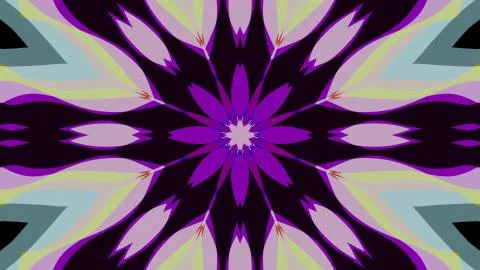 Ornamental symmetrical soft color waves shape pattern illustration background 스톡 일러스트