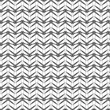 Ornamental Texture Ornamental Texture on White Background. Abstract Geomet... 写真素材