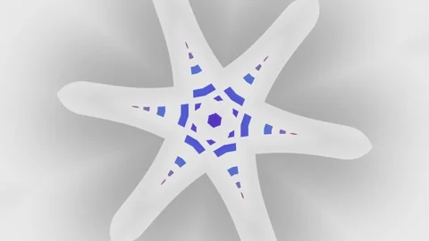 Ornamental typographic kaleidoscope loop with seamless artistic geometric design Stock Footage 336507379