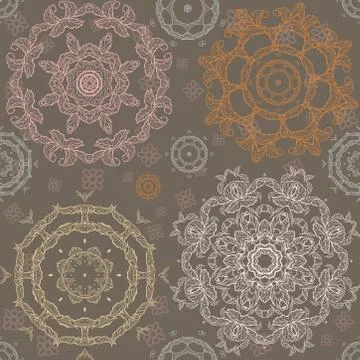 Ornamental vintage pattern Stock Illustration