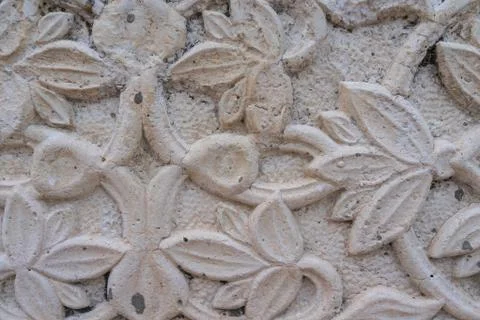 Ornamental wall texture 스톡 사진