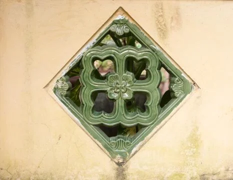Ornamental window Foto stock