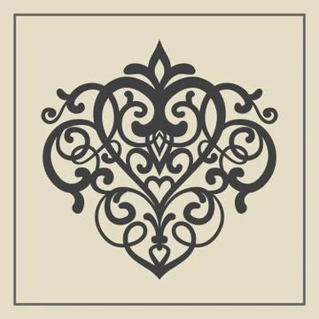 Ornamental_design_1 Stock Illustration