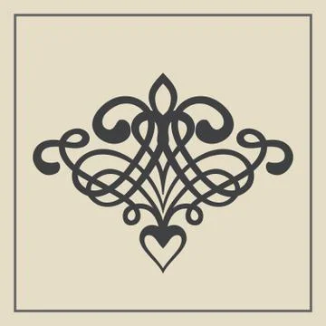 Ornamental_design_2 Stock Illustration