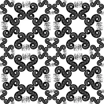 Ornamentale Fliese seamless tile pattern Copyright: xZoonar.com/angetax 80... Stock Photos