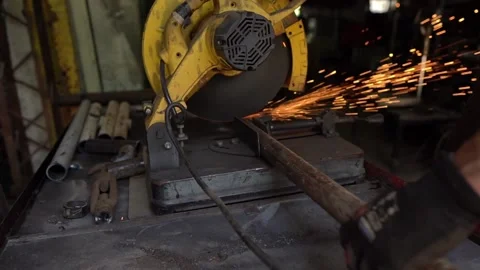 Ornamentation cutting saw Stock Footage 145976554