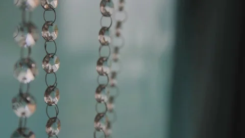 Ornaments, curtains, wind Stock Footage 87643995