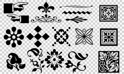 Ornaments 스톡 일러스트