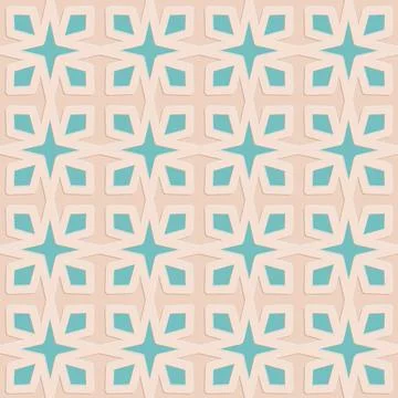 Ornate arabic seamless pattern, decorative east vector illustration for desig 스톡 일러스트