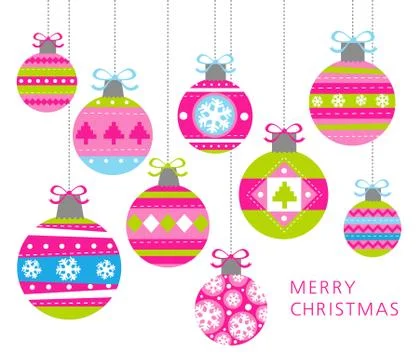 Ornate balls Stock Illustration