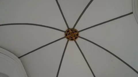 Ornate Ceiling Design Interior Architecture Dome Stock Photos