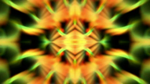 Ornate classical flower texture with light pulse,fire,phenix nirvana,wedding Video stock 981067