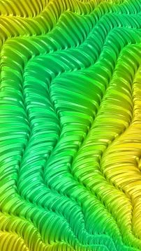Ornate colourful 3D background Stock Illustration