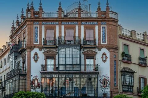 Ornate Corner Building Stock Photos