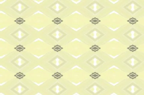Ornate cream Diamond repeating pattern Illustrazione stock