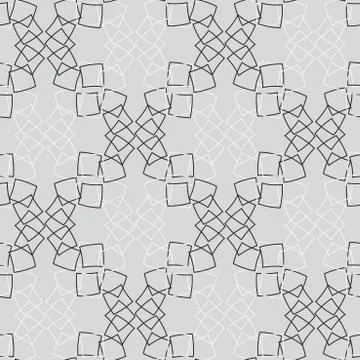 Ornate diamond pattern. Seamless vector Stock Illustration