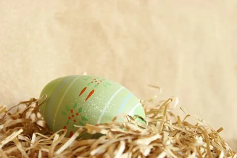 Ornate Easter Egg 写真素材