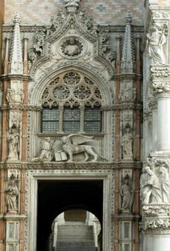 Ornate facade Stock Photos
