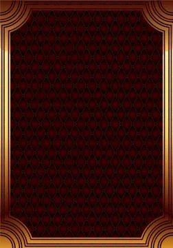 Ornate frame Stock Illustration