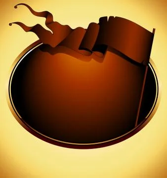 Ornate frame Stock Illustration