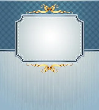 Ornate frame Stock Illustration