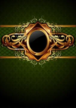 Ornate frame Ilustração Stock