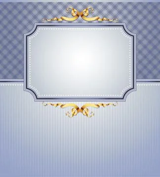 Ornate frame Stock Illustration