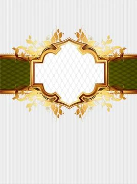 Ornate frame Illustrazione stock