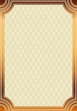 Ornate frame Stock Illustration