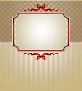 Ornate frame Stock-Illustration