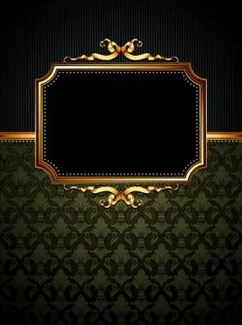 Ornate frame Stock-Illustration