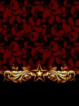 Ornate frame Stock Illustration