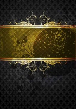 Ornate frame Stock Illustration