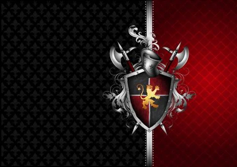 Ornate frame Stock Illustration