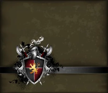 Ornate frame Stock Illustration