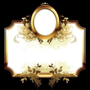 Ornate frame Stock-Illustration