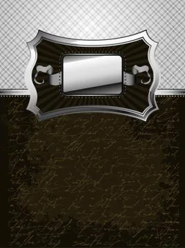 Ornate frame Illustrazione stock
