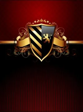 Ornate frame Illustrazione stock