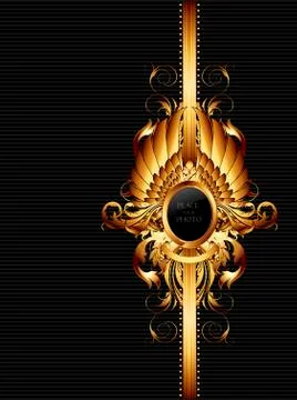 Ornate frame Ilustração Stock