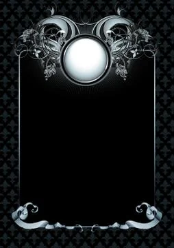 Ornate frame Stock Illustration