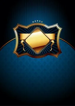 Ornate frame Illustrazione stock