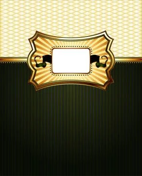 Ornate frame Stock Illustration